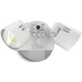 thumbnail image 4 of Lithonia Lighting HGX LED 2RH ALO SWW2 120 PIR WH M2 HomeGuard Security Flood Lights 2150-2600 Lumens, 2-Light, Photocell Sensor and Motion Detection, White, 4 of 5