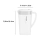 thumbnail image 3 of Hervidor de agua fría de 1,3 L con filtro de grifo para refrigerador Dispensador infusor de frutas de gran capacidad con tapa superior con grifo Jarra de limonada de plástico para té helado, 3 of 8