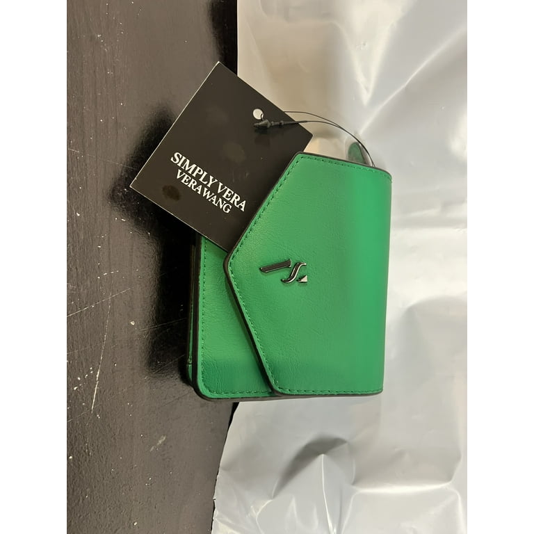 Simply Vera Vera Wang Baylor RFID-Blocking Flap Wallet Green