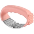 thumbnail image 2 of Garlic Press Garlic Crusher Kitchen Garlic Rocker,Professional Garlic Ginger Smasher,Comfortable Handle,Easy To Use and Clean (pink), 2 of 7