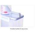 thumbnail image 4 of Kitchen Lid Plastic Storage Tank 2Kg Transparent Food Snacks Sealing Box Thick Organizing Container, 4 of 9