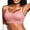 Pink, variant on MVRLSH Sports Jelly Bras for Women High Support Wirefree Back Design Workout Tank Underwear Strapless Bra