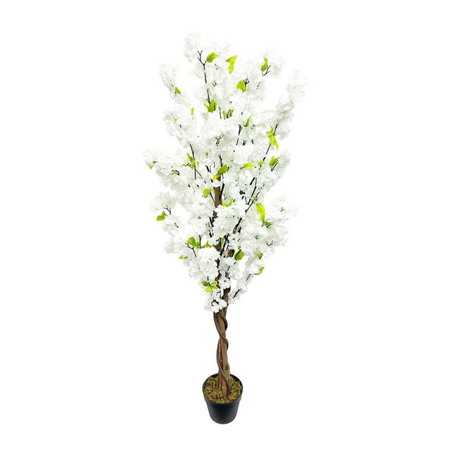 Planta Artificial VANLIG Cerezo Blanco de 1.5mts Incluye Maceta para interiores