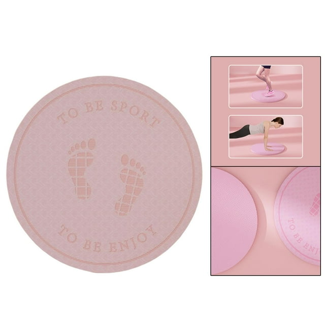 Colchoneta antideslizante para ejercicios Pisos Cuerda para saltar Absorción de impactos y aislamiento acústico Rosa Cola Cojín de yoga
