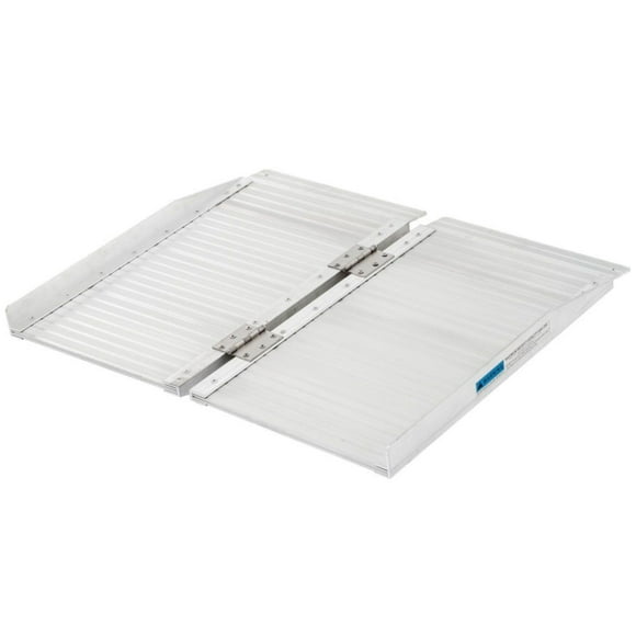 Discount Ramps Ressort Argenté SCG-2 Rampe Pliante de Mobilité et Utilitaire-Capacité de 600 Lb, 2â€TMde Long