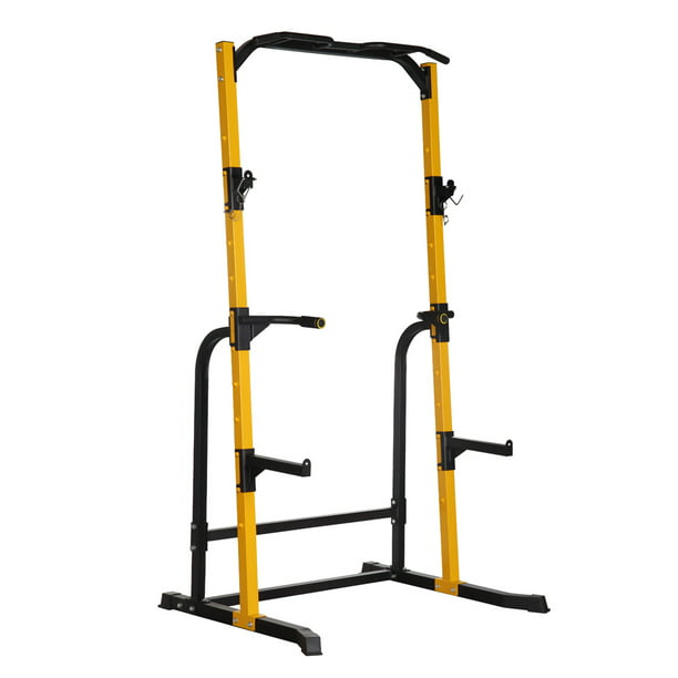 Ainfox Power Rack Squat Stand with J-Hooks, Fitness Multi-Function Power Tower Dip Station Squat Rack, 800LBS Weight - Walmart.com