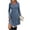 *Navy, variant on ClodeEU Womens Scoop Neck Long Sleeve Sweater Dress,Casual Loose Fit Pullover Tunic Sweater Dress Gray,Womens Plus M