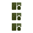 thumbnail image 3 of relayinert 3pack/lot Bathroom Rug Sets Easy To Install Waterproof Anti-slip Multi-functional Comfortable PJ210611-B002 3Set, 3 of 6