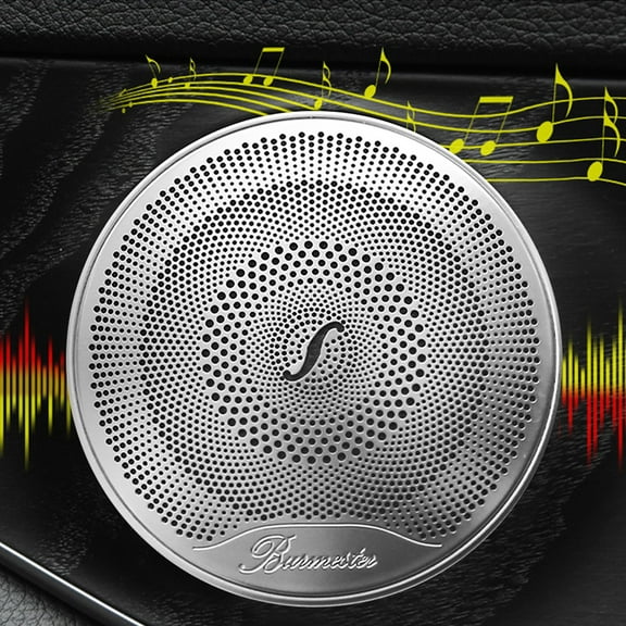 Speaker cover suitable for Mercedes Benz W213 W205 X253 E C GLC class car door sound cover speaker decoration speaker interior accessories