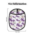 thumbnail image 3 of Naloa Orchids Flowers Silicone Pot Holders, Oven Mitts Heat Resistant Hot Pads, Non Slip Pot Holder for Kitchen Baking and Cooking 9.4 x 7.5 Inches, 3 of 7