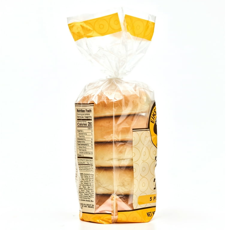 Einstein Bros Bagels Take Toast Plain Bagel Count Shelf