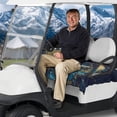thumbnail image 3 of Aplkyhs Blue Butterfly Golf Cart Seat Cover Travel Sports Golf Cart Covers Suitable for All Seasons Breathable Protect Your Golf Car Seat Easy to Clean, 3 of 7