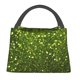 thumbnail image 1 of Fotbe Green Glitter Sparkle Bolsa Térmica Portátil con Estampado, Bolsa de Entrega de Alimentos Aislada, Bolsa Reutilizable de Gran Capacidad para Comidas y Supermercado, 1 of 6