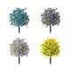 thumbnail image 3 of YiJuHui Artificial Flower Stakes Outdoor Decor, Realistic Fake Flowers for Garden, UV Resistant Faux Floral Arrangements with Stakes for Yard, Patio, Lawn, and Home Decoration, 3 of 6