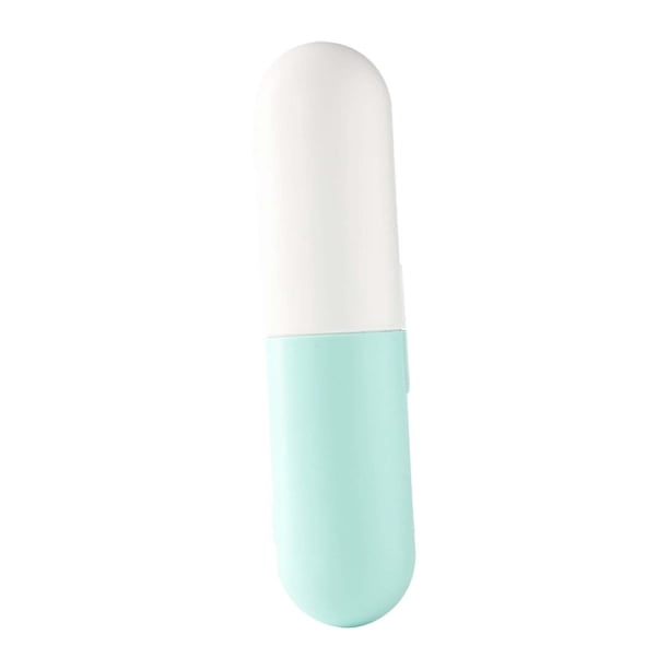 Soporte Para Cepillo De Dientes De Viaje, Desinfectante Para Cepillos De Dientes, Para Viajes De Hotel, Viajes De Negocios, Azul