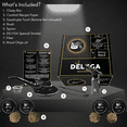 thumbnail image 2 of DELYGA Cocktail Smoker Kit with Torch, Pipe-Shaped, Whiskey Smoker, 4 Wood Chips Flavor, Gifts for Dad, Gifts for Men, Old Fashioned, Bourbon Infuser Gift Kit (LvL 1 - Ceramic Shiny Black -No Butane), 2 of 8