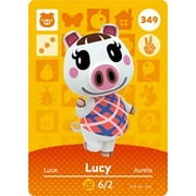 Lucy - Nintendo Animal Crossing Happy Home Designer Series 4 Amiibo Card - 349