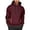 00-Wine982, variant on XIAOCHA Pocket Zipper Hoodie For Men Solid Long Sleeve Casual Hooded Sweatshirt, Blue, Sizes M