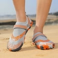 thumbnail image 2 of Men's Water Shoes Printed Base Fashionable Casual Diving Plus-Size Spring/Summer Comfortable Breathable Beach Water Shoes, 2 of 9