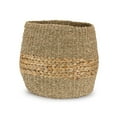 thumbnail image 3 of Home Decorative Basket (Set of 2) 16.25"D x 14.5"H, 18"D x 17"H Seagrass, 3 of 4