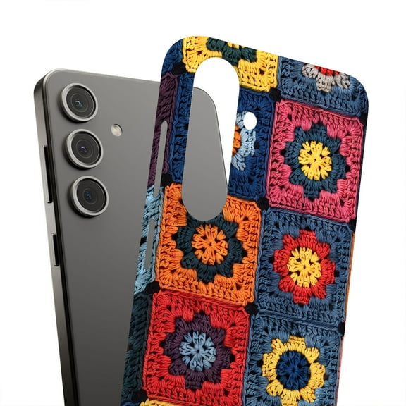 For Samsung Galaxy S20, Hard Shell, Granny Quilt 3 Print, USA