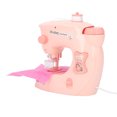 thumbnail image 1 of Portable Sewing Machines, Compact Sewing Machine Electric Sewing Machine with Cloth, Needle Threader, Ruler and Instruction Book, Beginner Sewing Machine for Kids, 1 of 7