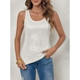 thumbnail image 5 of Sherrylily Women Sequin Tank Tops Sleeveless Scoop Neck Fashion Sparkly Camisole Sexy Vest, 5 of 6