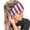 H, variant on Odeerbi 4th of July Patriotic Headband for Women Fashion Independence Day Print Elastic Hair Band Bandana Head Wrap F