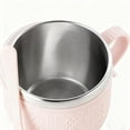 thumbnail image 4 of Christmas 700ml Mug Meals with Lid Set, Soup Mugs with Handles and Lids for Soups, Stews, Coffee Gift Idea. (4 Grey), 4 of 7