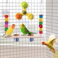 thumbnail image 5 of Goowood Bird Toys for Parrots Chewable Bell Windmill Interactive Spinning Parrot Toys Colorful Cage Accessory for Parakeets Cockatiels Conures Mental Enrichment and Play, 5 of 5