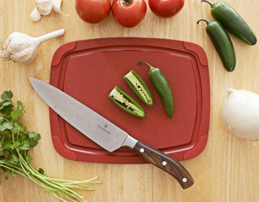 Epicurean Poly Cutting Board 11.5" x 9" Red