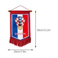 thumbnail image 2 of Bandera Decorativa Xihbxyly Delta Bandera 2024 con Borlas Colgante de Los 32 Mejores, 2 of 4