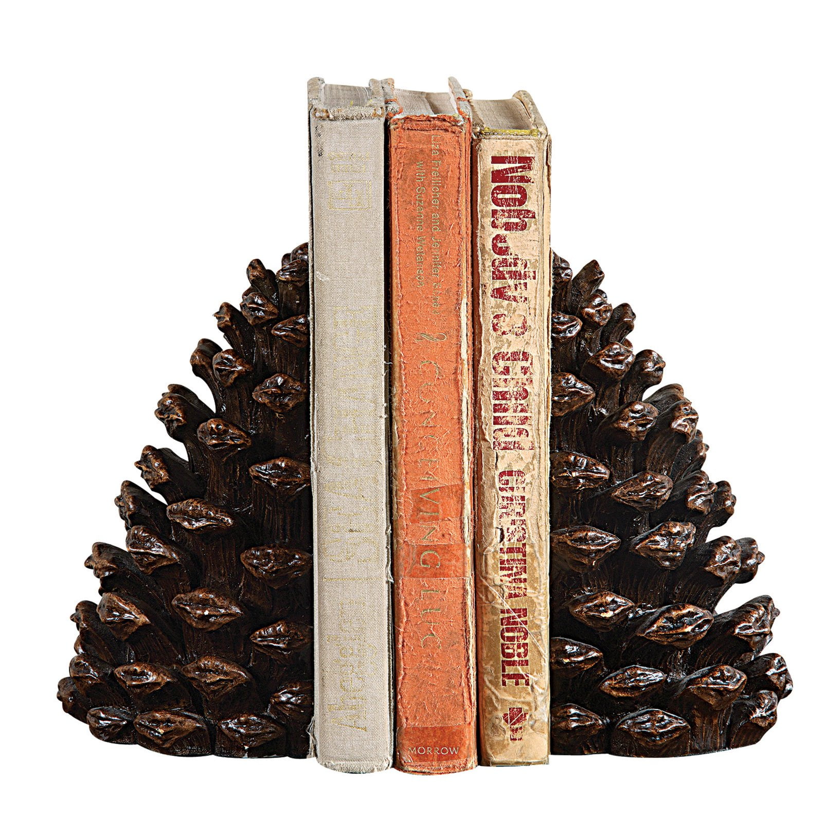 3R Studios Pinecone Resin Bookends