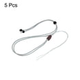 thumbnail image 3 of Unique Bargains Jade Ropes Nylon Cord Necklace Holder Strings Emerald Rope, Grey 5 Pack, 3 of 6