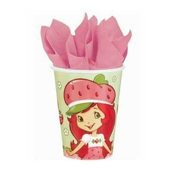 Cups - Strawberry Shortcake - 9oz Paper - 8ct