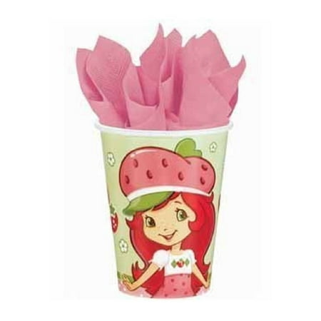 Cups - Strawberry Shortcake - 9oz Paper - 8ct - Walmart.com