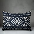 thumbnail image 2 of Creative Products Navy Tribal Pattern 14x20 Spun Poly Pillow, 2 of 2