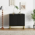 thumbnail image 1 of Kojooin Buffet Moderne de 31,5 Pouces avec Rangement, Armoire de Rangement en Bois avec Tablette Ajustable, 1 of 8