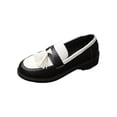 thumbnail image 2 of Willtoo Womens Classic Faux Leather Platform Tassel Loafers Slip On Round Toe Dress Shoes Comfort Lightweight Non Slip Thick Lug Sole for Business Work Wedding Party Daily Casual, 2 of 6