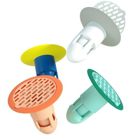 

New Bathtub Shower Floor Screen Cover Plugged Silicone Anti odor Sink Bathroom Drainage Filter Insect and Deodorant