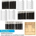 thumbnail image 2 of Deluxe Metalwork Doming and Dapping Set Block and Punches, 40 Piece Set, Steel, 2 of 7