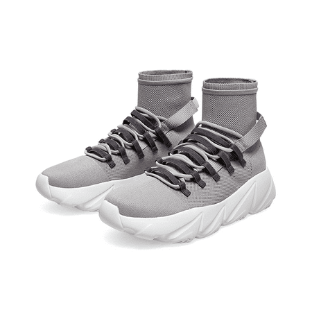 

Men s Fashion Sneakers High Top Mens Basketball Shoes Non Slip Athletic Sports Trainer Walking Running Shoe