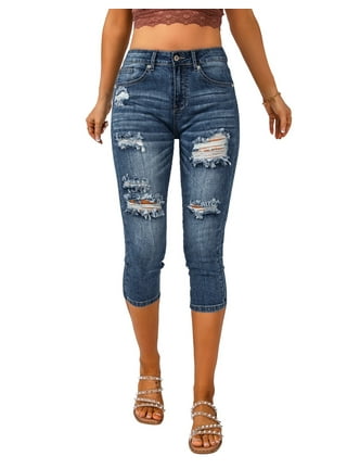 Women's Denim Capris