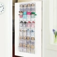 thumbnail image 6 of Over-the-Door 24-Pocket Shoe and Toy Organizer — White Hanging Storage Rack for Space Saving, 6 of 8