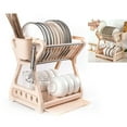 thumbnail image 1 of Escurridor De Platos, Soporte Para Cubiertos De Placa De Encimera Multicapa Fácil De Limpiar Para Encimera De Cocina, 1 of 7