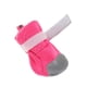 thumbnail image 3 of Zapatos para cachorros de perro, botas de tela transpirables para mascotas, botines, zapatillas de deporte, color rosa, talla L Rosa l, 3 of 8