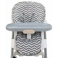 NoJo High Chair Cover Pad Chevron Gray