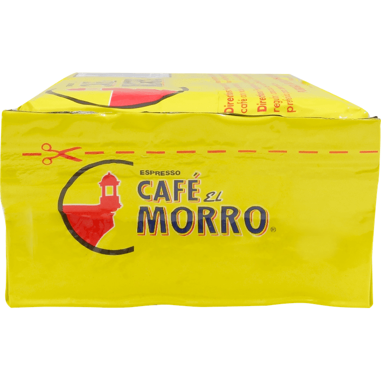 Cafe El Morro Espresso Blend, Dark Roast Ground Coffee, Naturally
