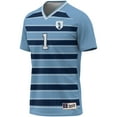 thumbnail image 2 of Men's GameDay Greats #1 Carolina Blue/Navy North Carolina Tar Heels Lightweight Soccer Fashion Jersey, 2 of 4