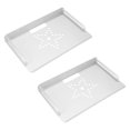 thumbnail image 1 of Advancent Estante para decodificador de TV sin perforaciones, soporte para enrutador de aluminio espacial, caja de almacenamiento, estante para proyector Almacenamiento y organización del hogar Advancent HA017246-00, 1 of 1
